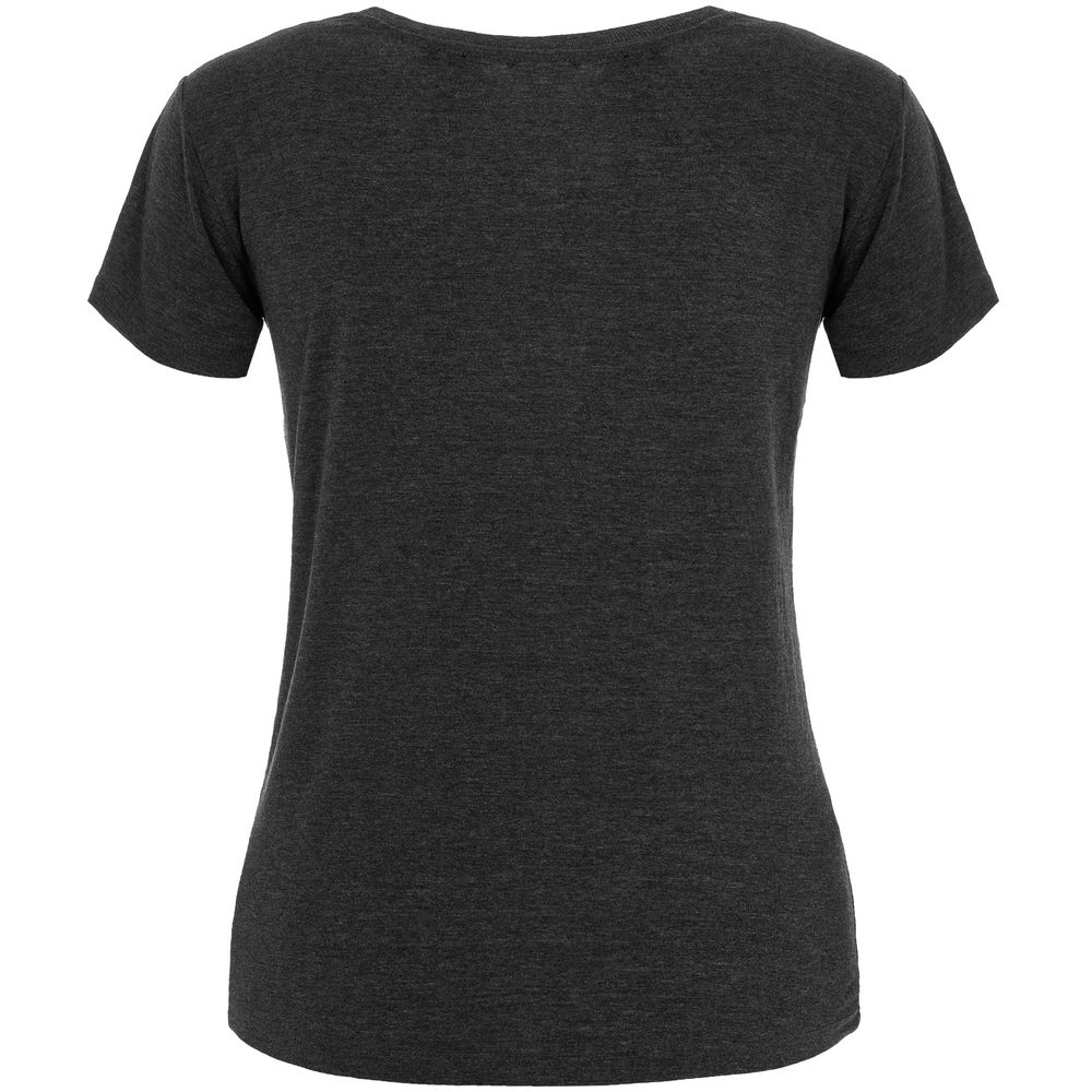 Футболка женская Chakraday, черный меланж / Миниатюра WWW (1000)