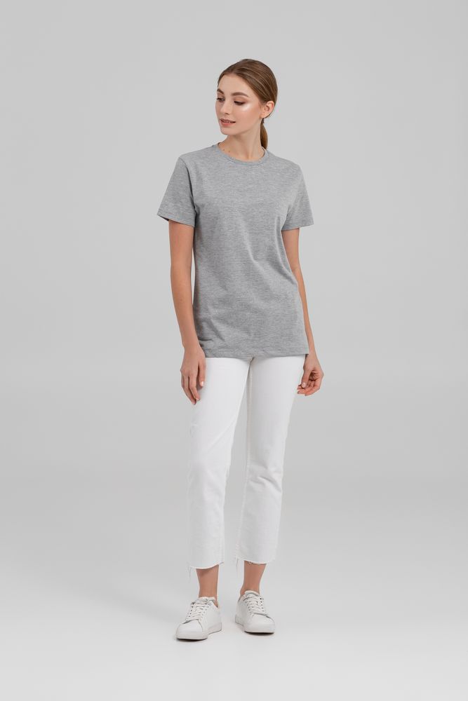 Футболка унисекс T-bolka 160 Original, серый меланж / Миниатюра WWW (1000)