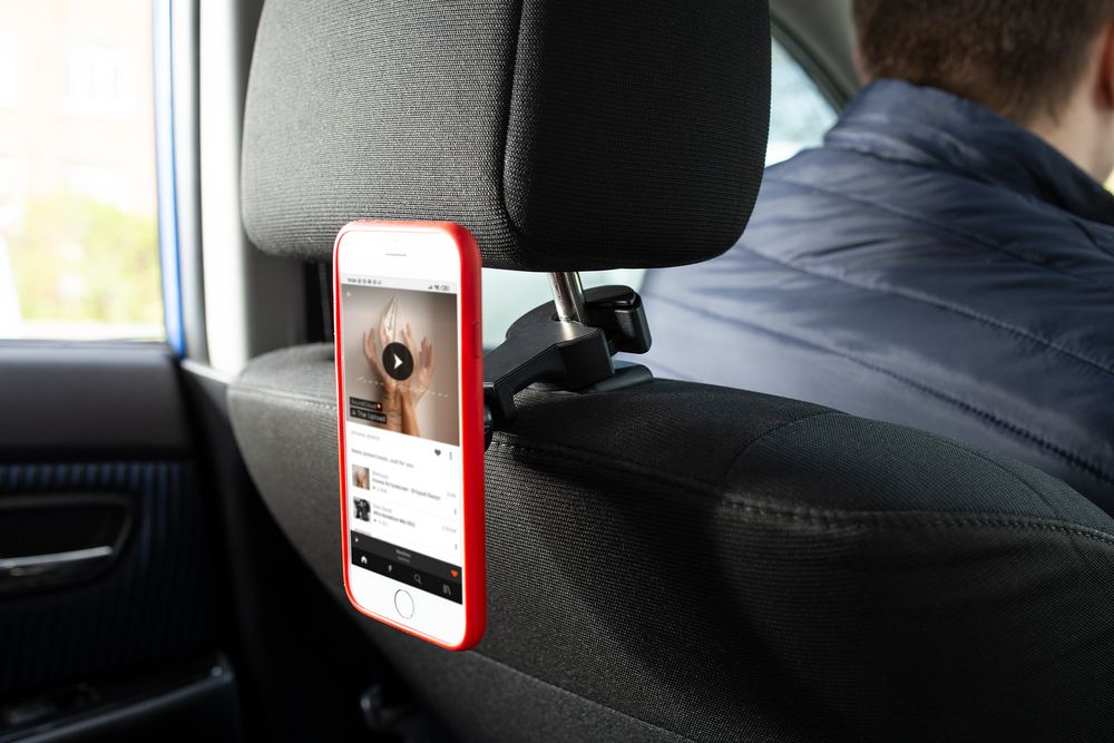 Магнитный держатель на подголовник Crook / Миниатюра WWW (1000)