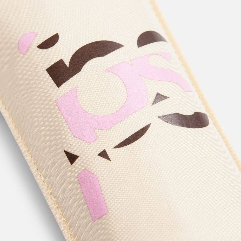 Зонт складной Nicety, бежевый / Миниатюра нанесения (1000)