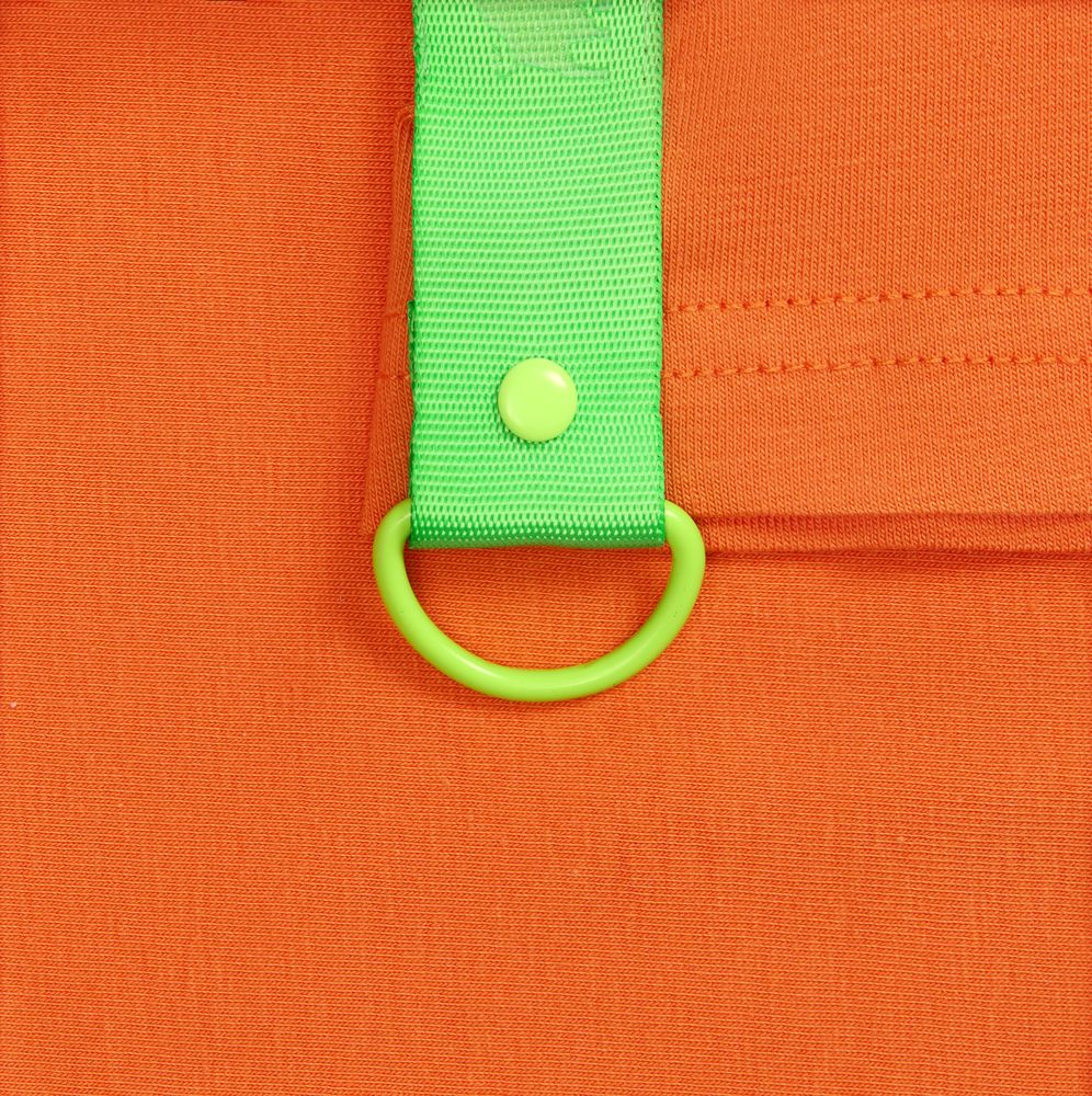 Футболка унисекс оверсайз Street Vibes, оранжевая / Миниатюра нанесения (1000)