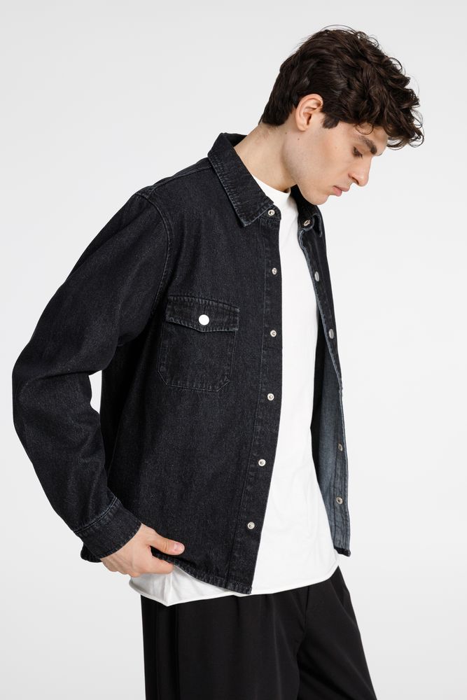 Куртка джинсовая O3, черная / Миниатюра WWW (1000)