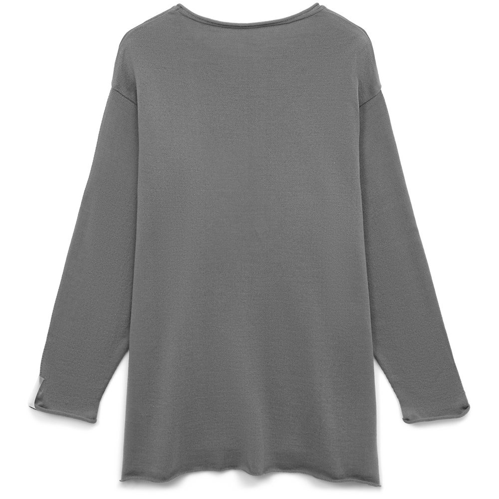 Лонгслив унисекс Siluetti Fuori, серый / Миниатюра WWW (1000)