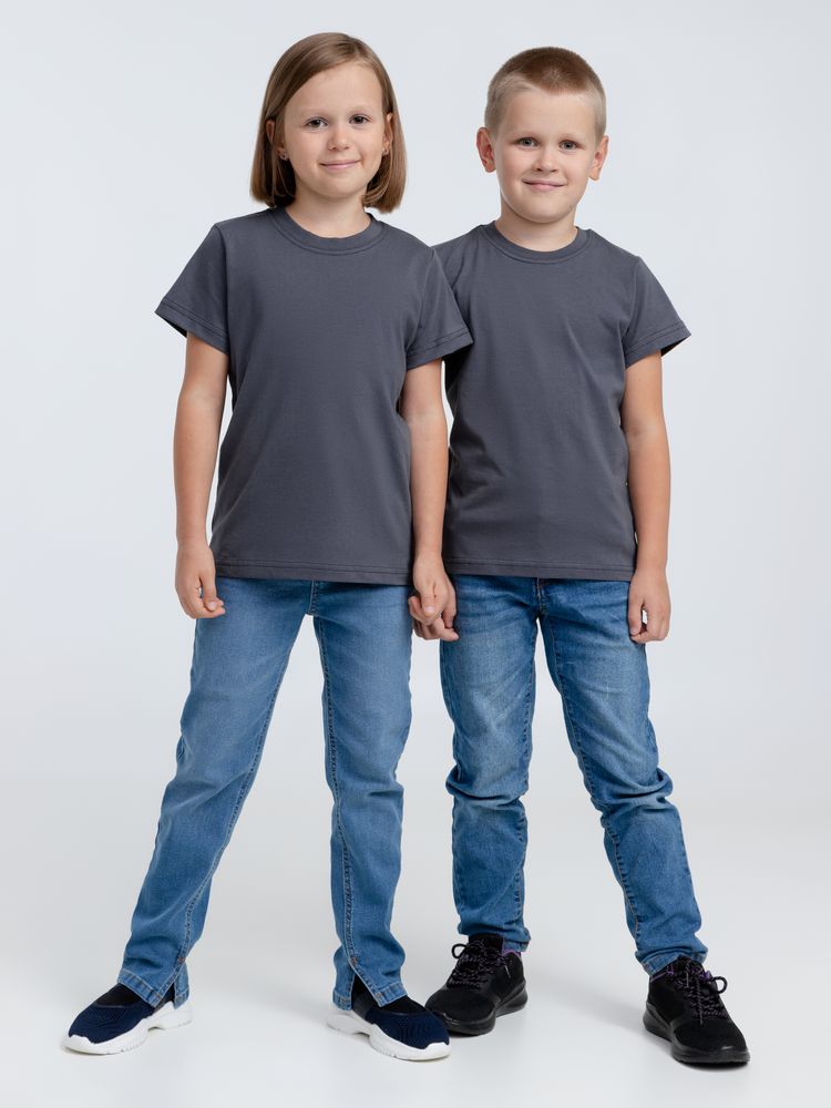 Футболка детская T-Bolka Kids, темно-серая (графит) / Миниатюра WWW (1000)
