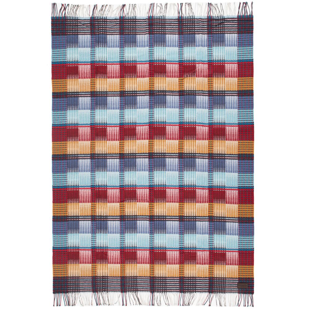 Плед Rossi Paint, молочно-бордовый / Миниатюра WWW (1000)