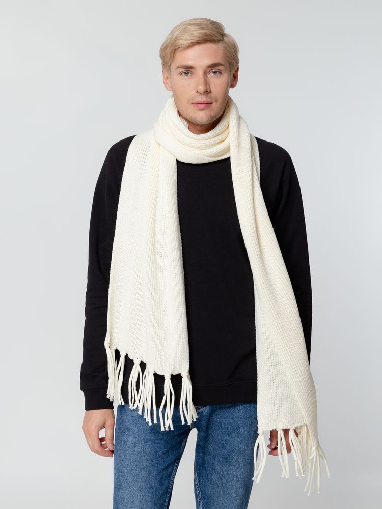 Шарф Flette, молочно-белый / Миниатюра WWW (1000)