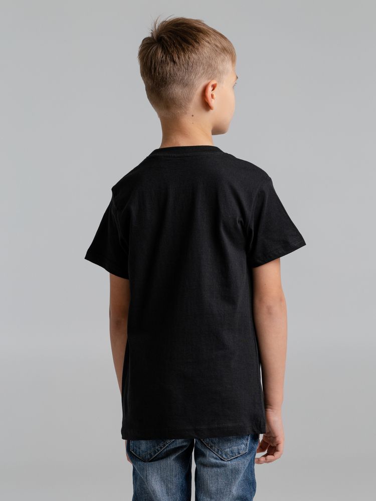 Футболка детская T-bolka Fit Kids, черная / Миниатюра WWW (1000)