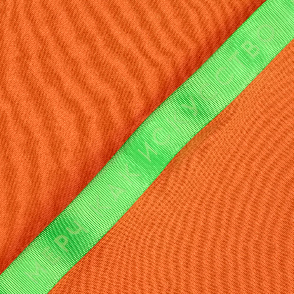 Футболка унисекс оверсайз Street Vibes, оранжевая / Миниатюра нанесения (1000)