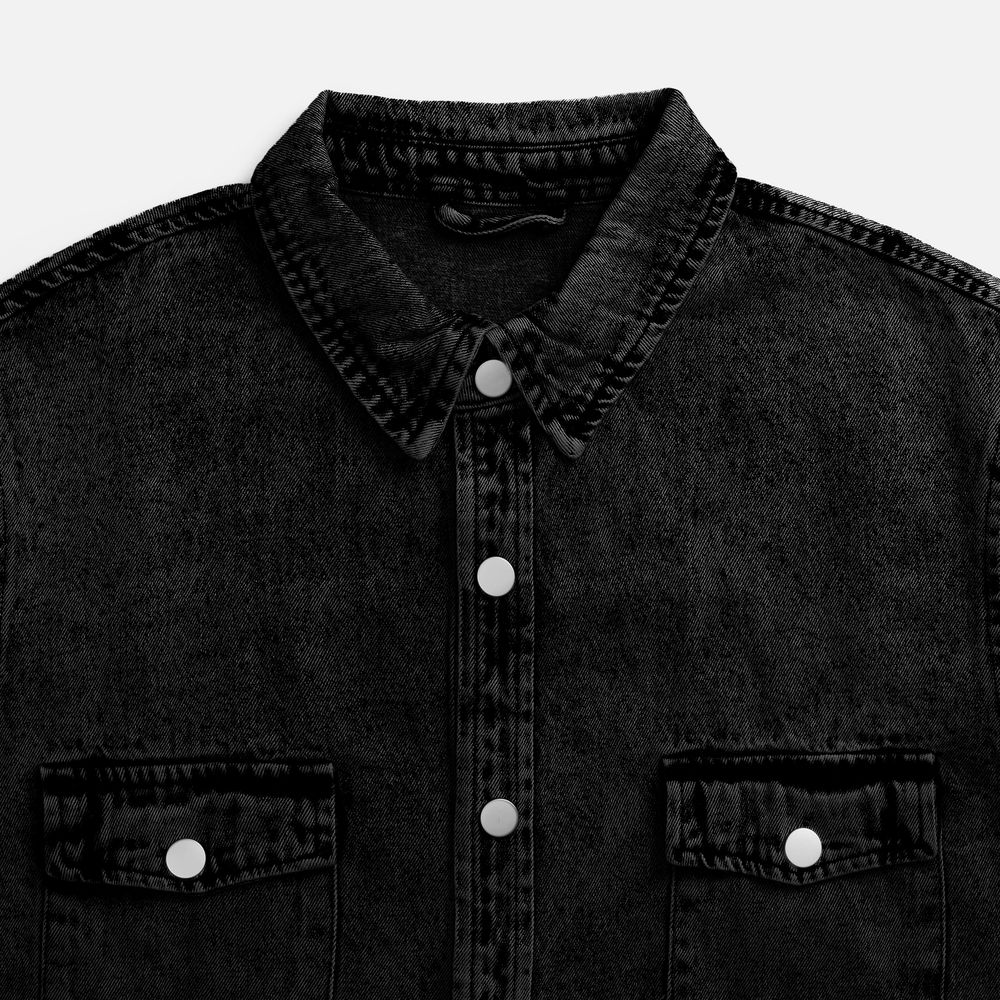 Куртка джинсовая O3, черная / Миниатюра WWW (1000)