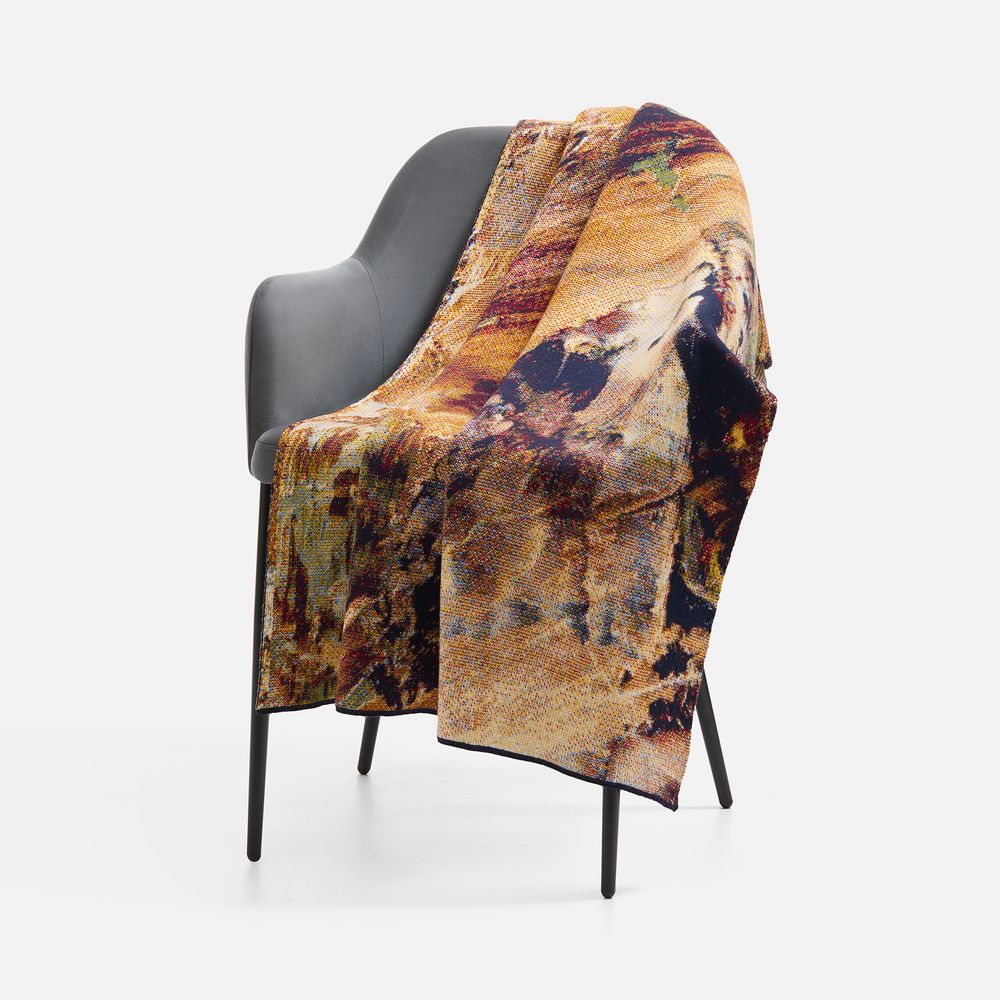 Плед Multicolor Net на заказ, S, полушерсть / Миниатюра WWW (1000)