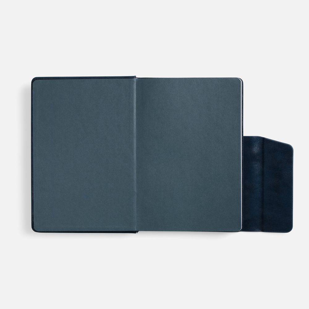 Ежедневник Leadmark, недатированный, синий / Миниатюра WWW (1000)