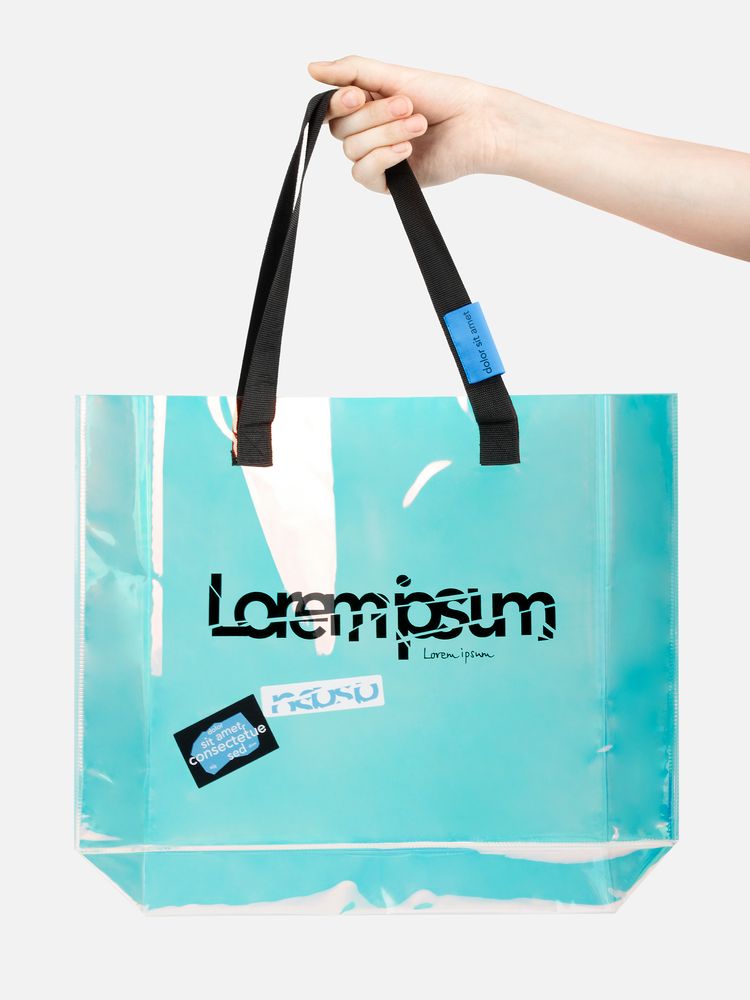 Сумка для покупок Glare Flare / Миниатюра нанесения (1000)