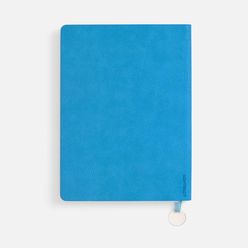 Ежедневник Lafite, недатированный, голубой / Миниатюра WWW (1000)