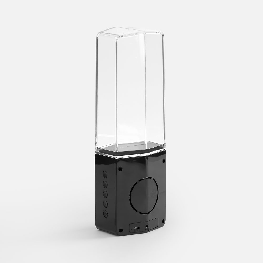 Bluetooth-колонка с поющим фонтаном Fuente, черная / Миниатюра WWW (1000)
