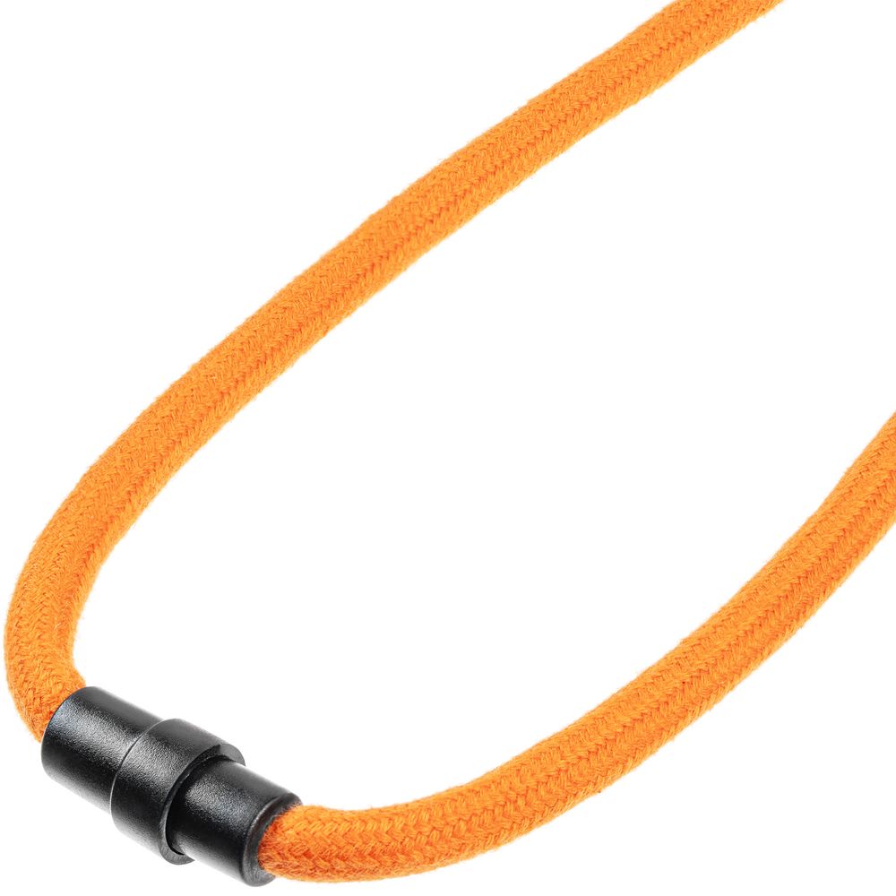 Шнурок для бейджа Tube Wood, оранжевый / Миниатюра WWW (1000)