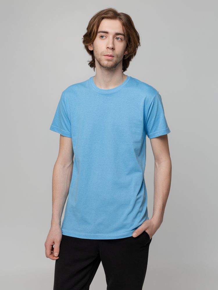 Футболка унисекс T-bolka 140, голубая / Миниатюра WWW (1000)