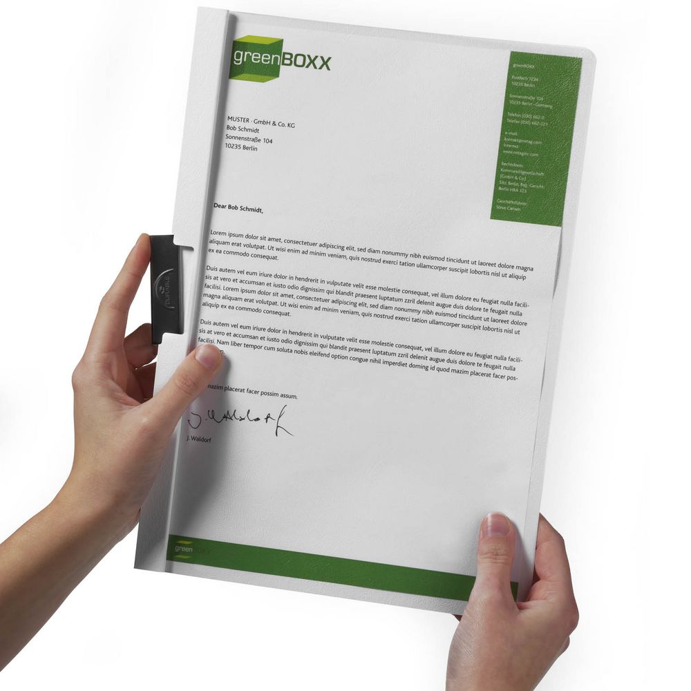 Папка Duraclip Original, белая / Миниатюра WWW (1000)