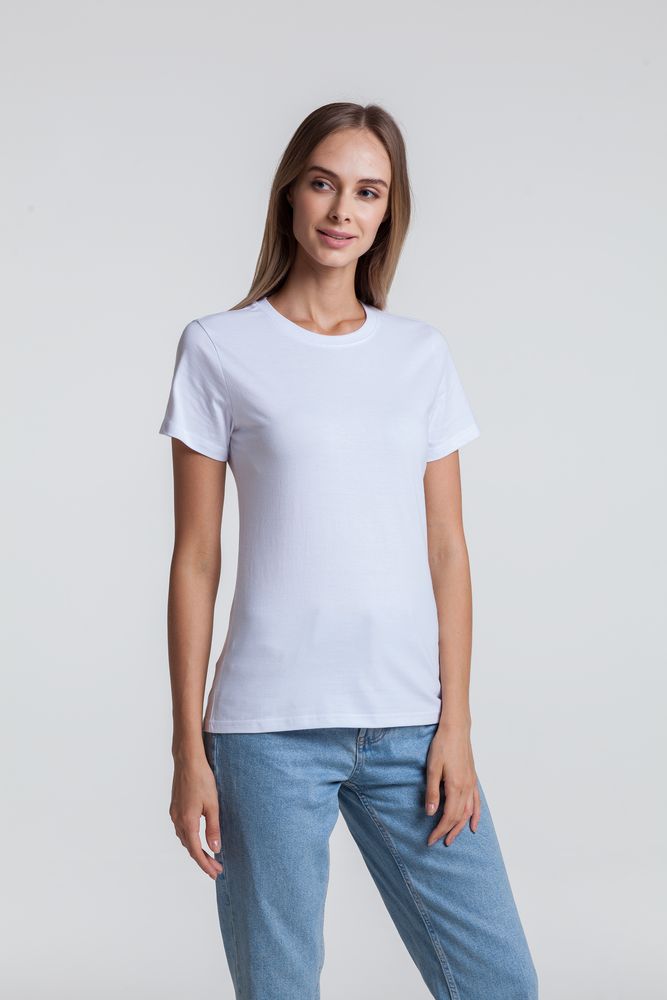 Футболка женская T-bolka Lady, белая / Миниатюра WWW (1000)