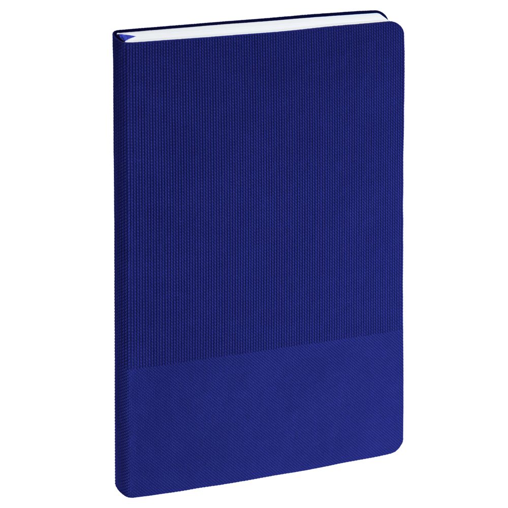 Ежедневник Knit, недатированный, синий / Миниатюра WWW (1000)