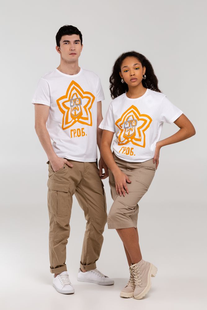 Футболка «Меламед. Егор Летов», белая / Миниатюра WWW (1000)