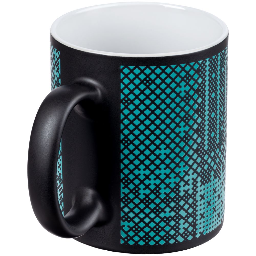 Кружка Big Data матовая, черная / Миниатюра WWW (1000)