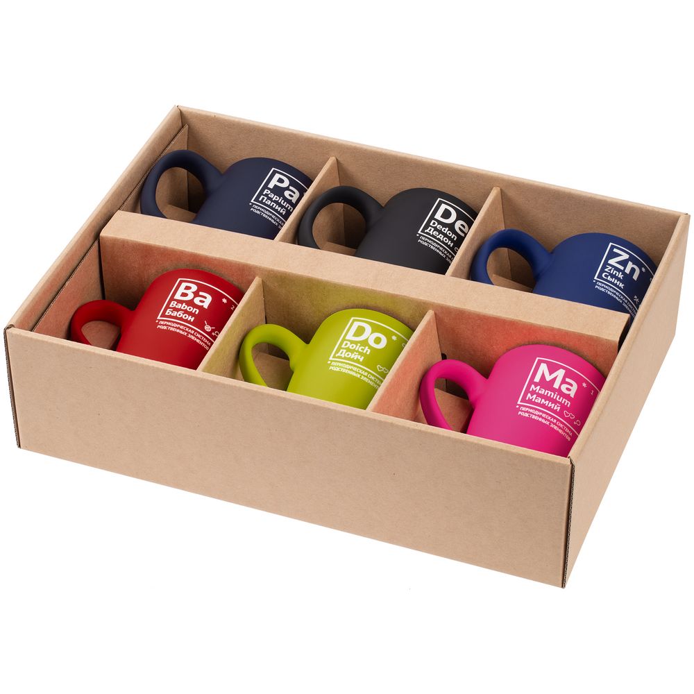 Набор кружек «Родственные элементы» / Миниатюра WWW (1000)