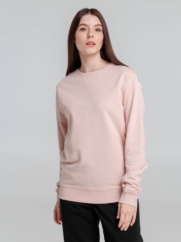 Свитшот унисекс BNC Organic, розовый / Миниатюра WWW (1000)