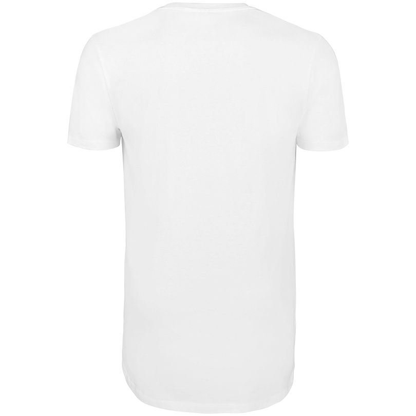 Футболка удлиненная Magnum, белая / Миниатюра WWW (1000)