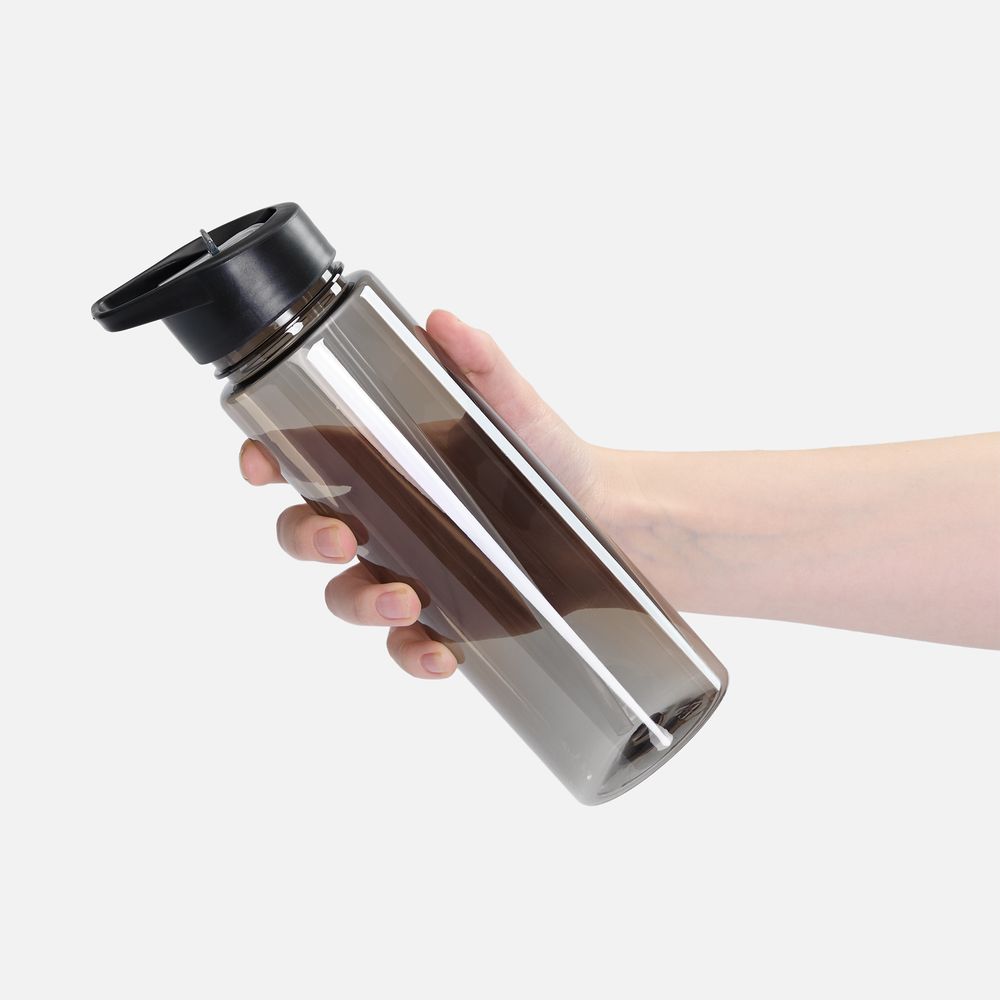 Бутылка для воды Holo, черная / Миниатюра WWW (1000)