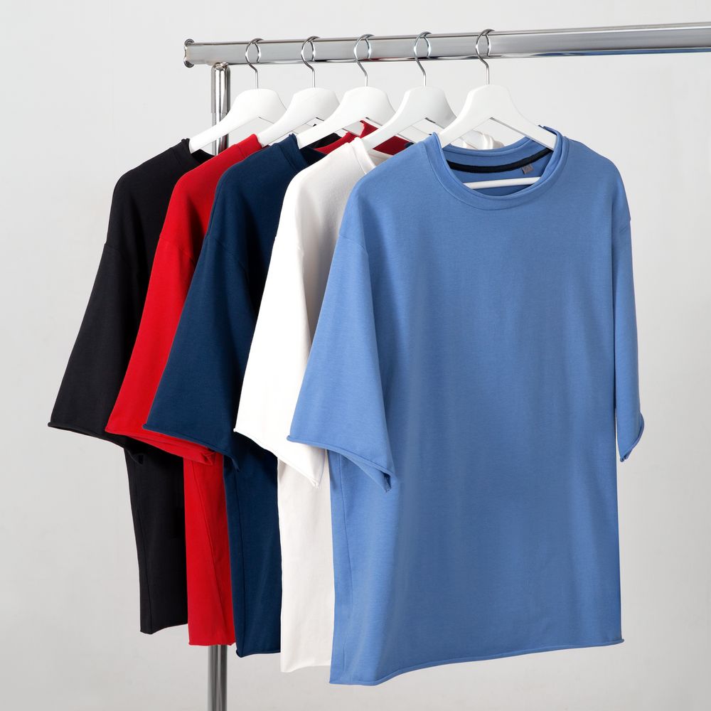 Футболка оверсайз Vozduh 2.0, темно-серая (графит) / Миниатюра WWW (1000)