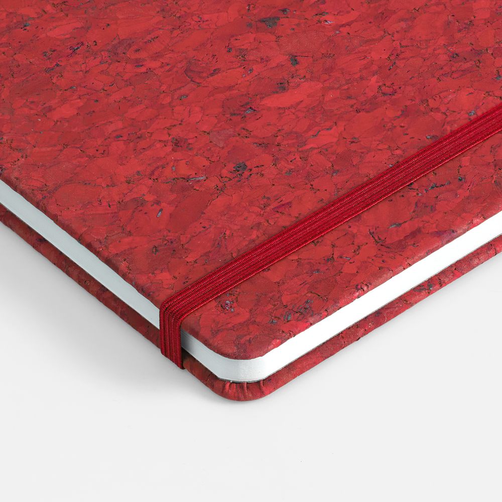 Блокнот Cork County, красный / Миниатюра WWW (1000)