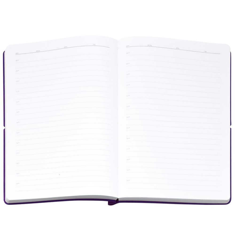 Ежедневник Flexpen Bright, недатированный, фиолетовый / Миниатюра WWW (1000)