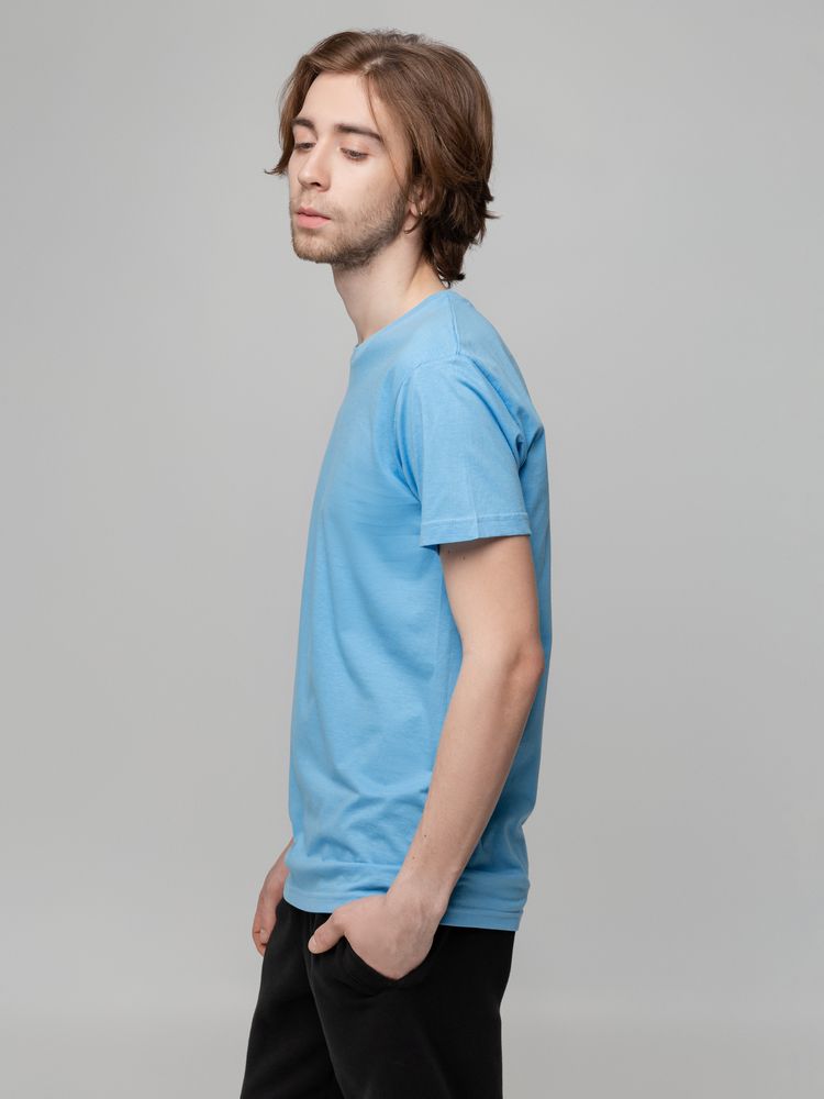 Футболка унисекс T-bolka 140, голубая / Миниатюра WWW (1000)