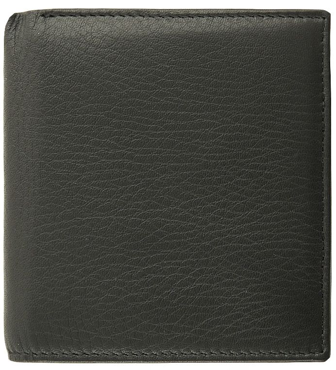 Кошелек Inserto на кнопке, черный / Миниатюра WWW (1000)