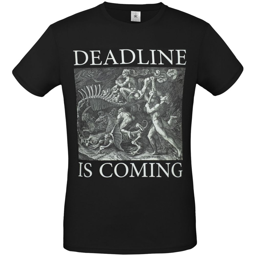 Футболка Deadline, черная / Миниатюра WWW (1000)