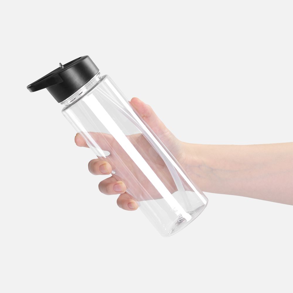Бутылка для воды Holo, прозрачная / Миниатюра WWW (1000)