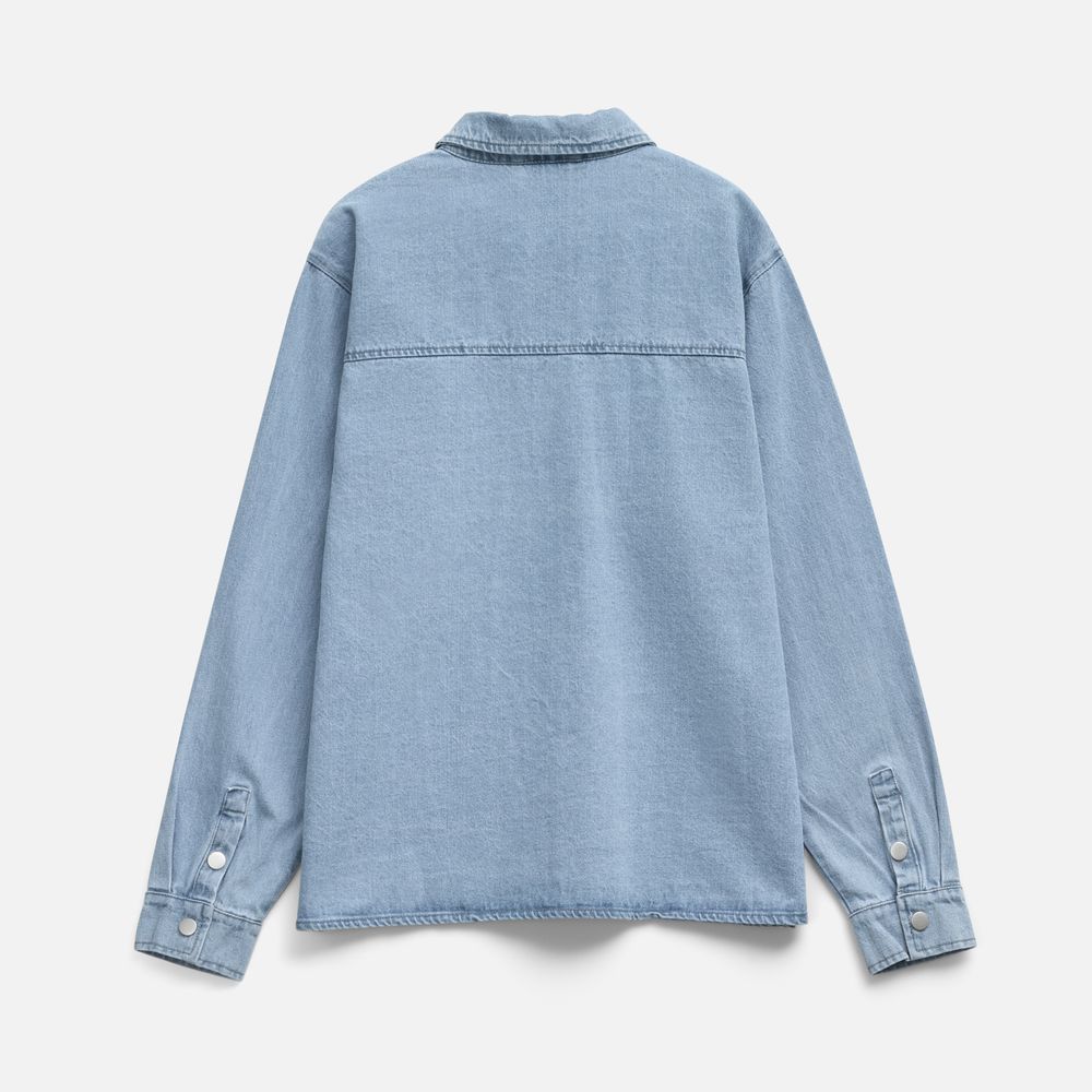 Куртка джинсовая O3, голубая / Миниатюра WWW (1000)