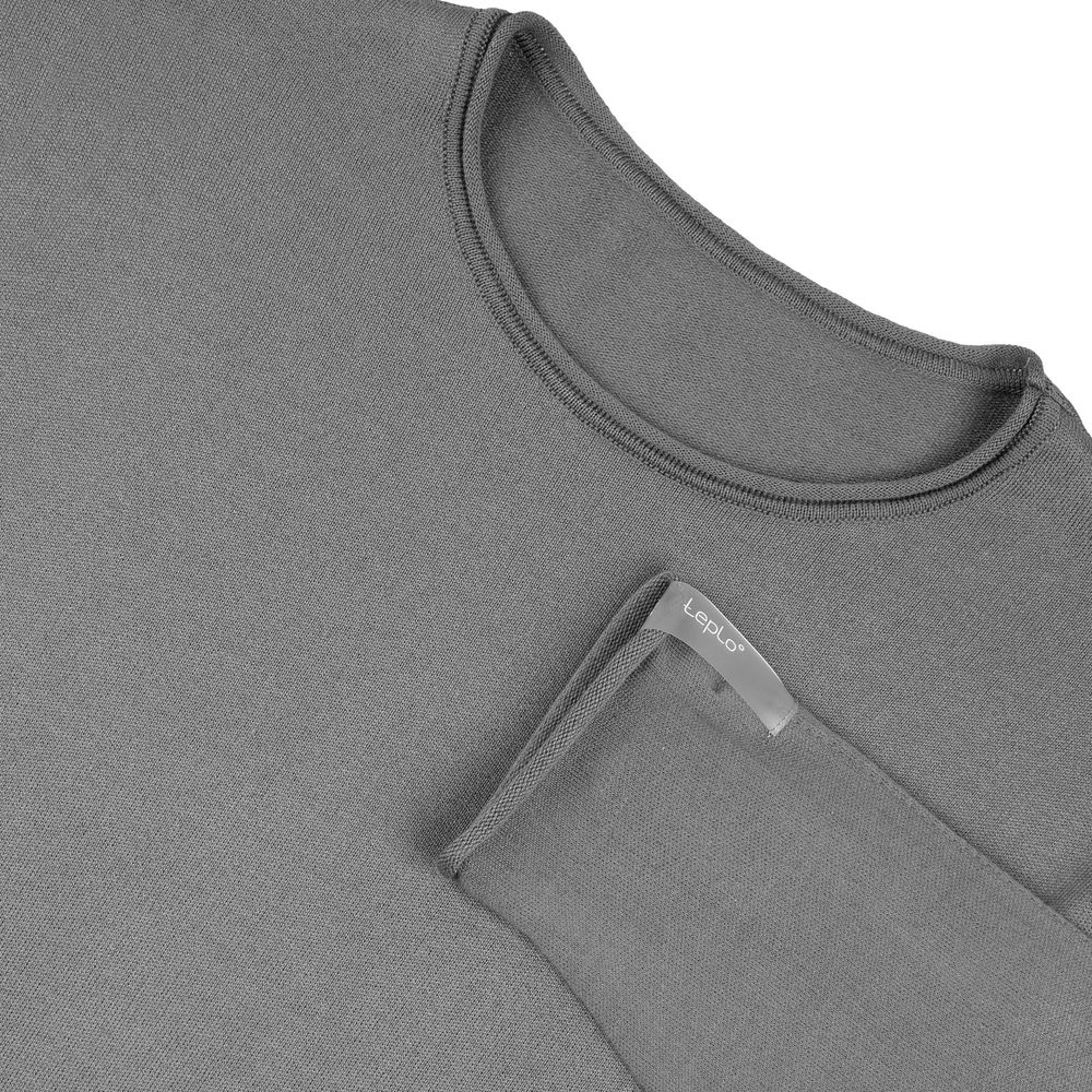 Лонгслив унисекс Siluetti Fuori, серый / Миниатюра WWW (1000)