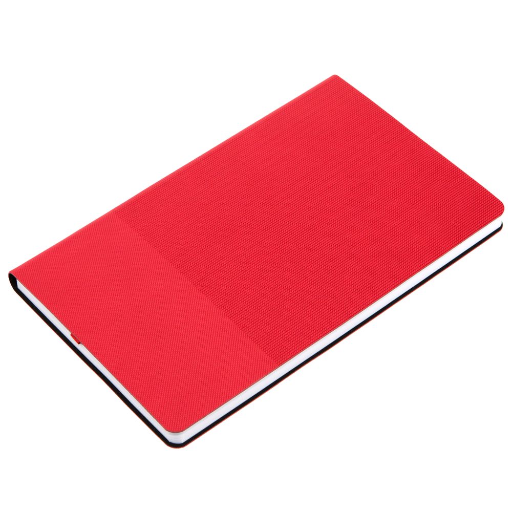 Ежедневник Knit, недатированный, красный / Миниатюра WWW (1000)