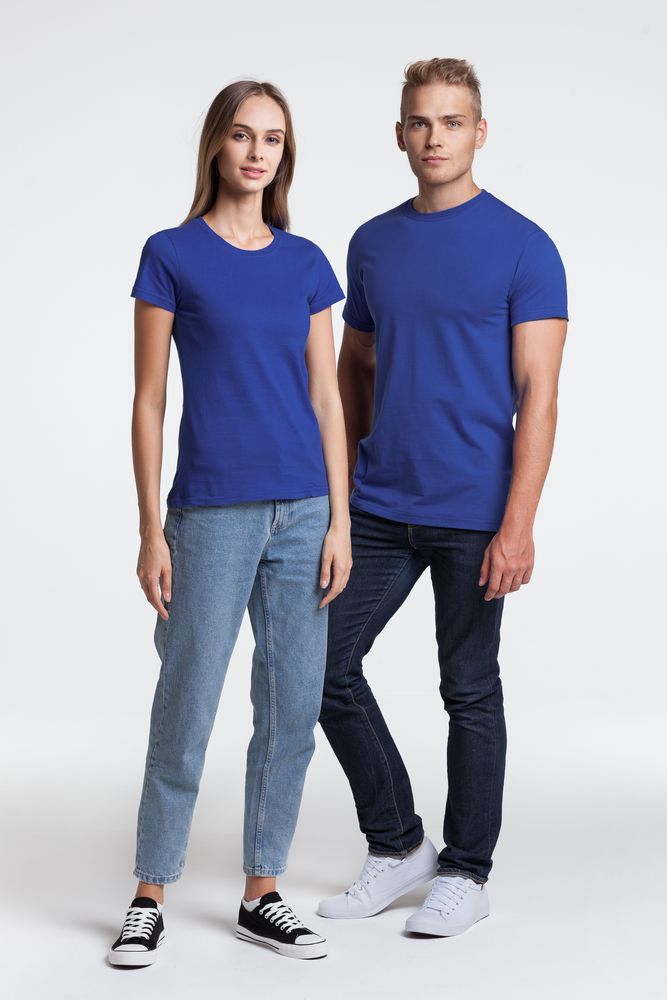 Футболка унисекс T-bolka 140, ярко-синяя / Миниатюра WWW (1000)