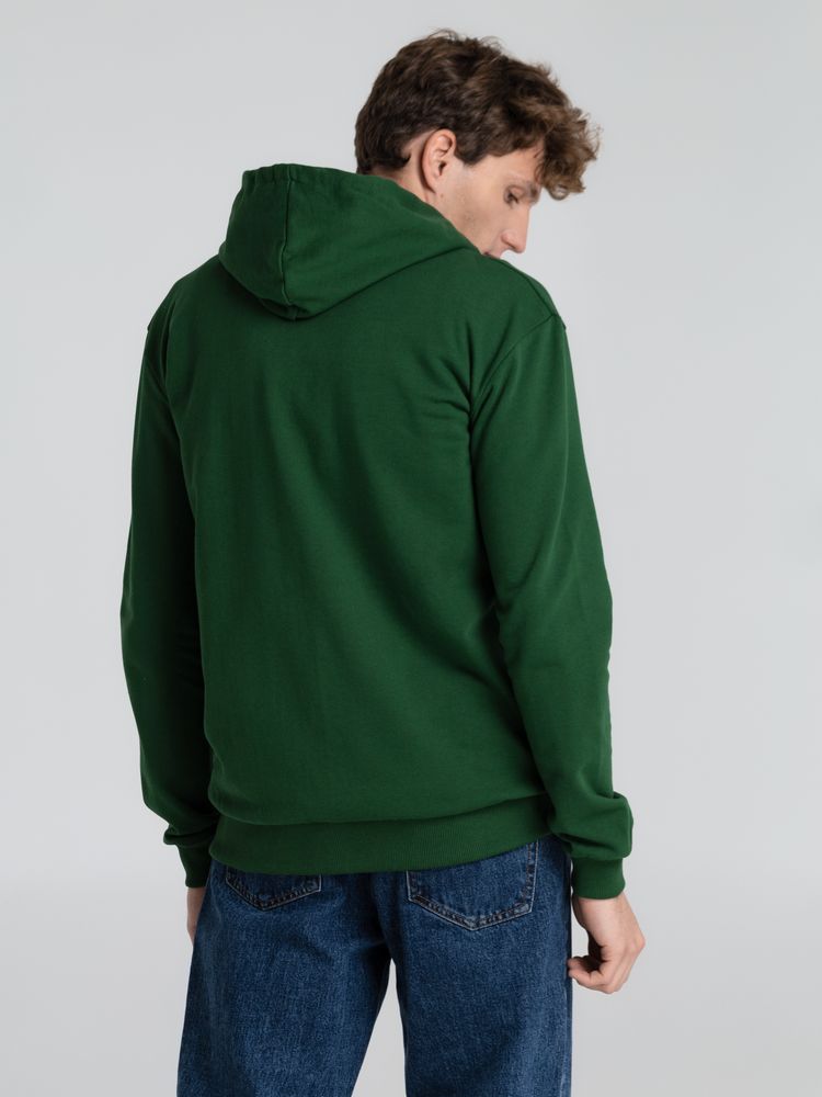 Толстовка на молнии с капюшоном Siverga 2.0 Heavy, темно-зеленая / Миниатюра WWW (1000)