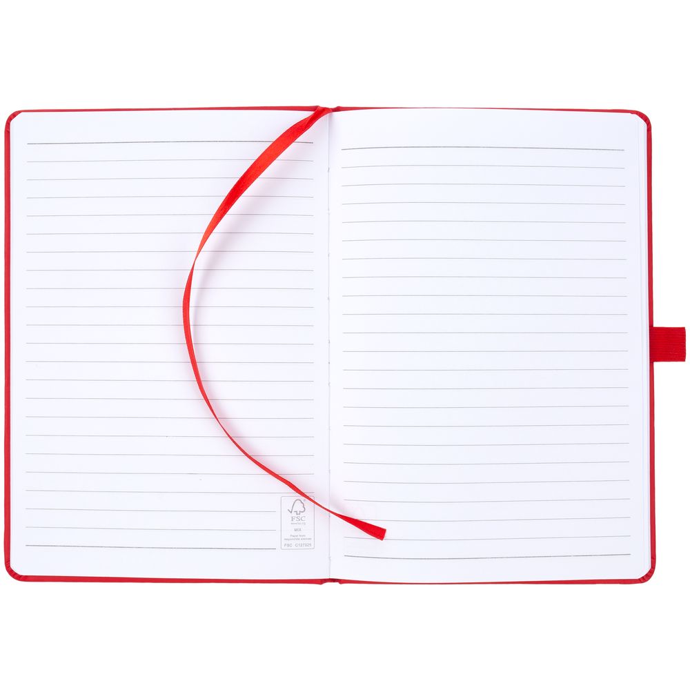 Блокнот Buffer с антибактериальным покрытием, красный / Миниатюра WWW (1000)