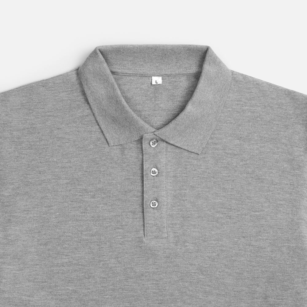 Рубашка поло унисекс Upswing, серый меланж / Миниатюра WWW (1000)