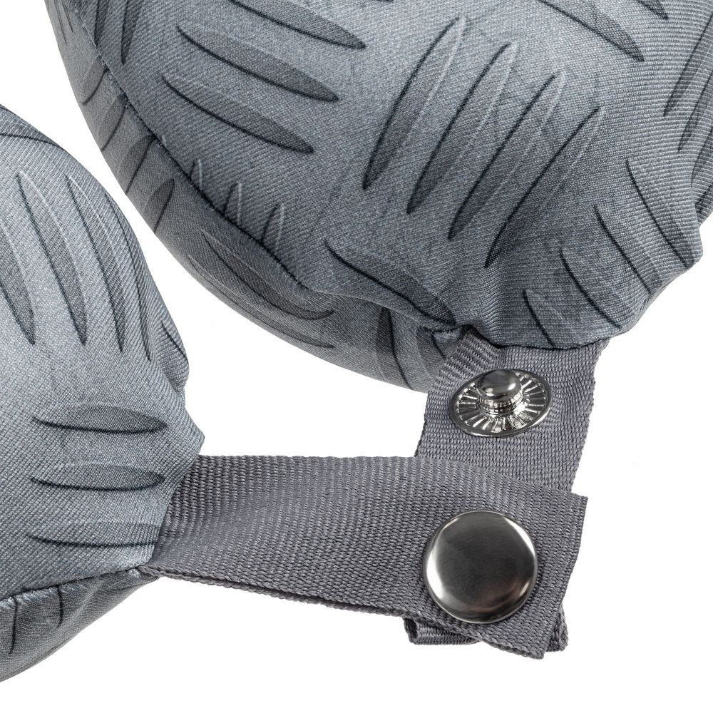 Подушка дорожная Hard Work, серая / Миниатюра WWW (1000)