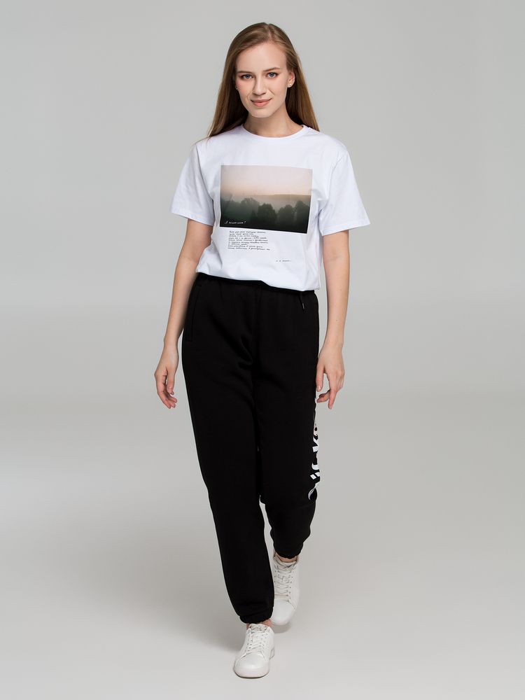 Футболка «А помнишь? Раннее утро», белая / Миниатюра WWW (1000)