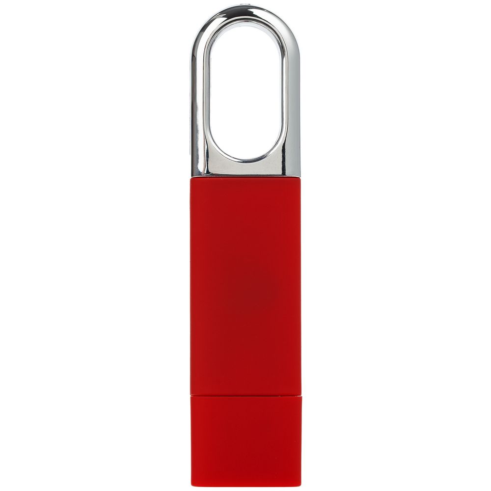 Флешка Uniscend Silveren, красная, 8 Гб / Миниатюра WWW (1000)