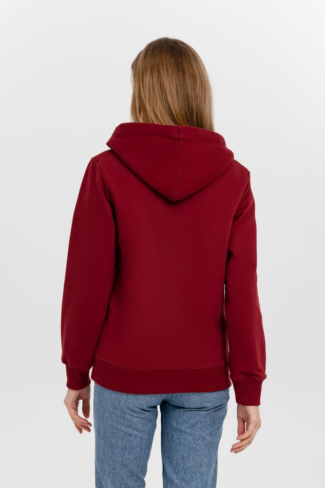 Толстовка на молнии Kulonga Sherpa, бордовая / Миниатюра WWW (1000)