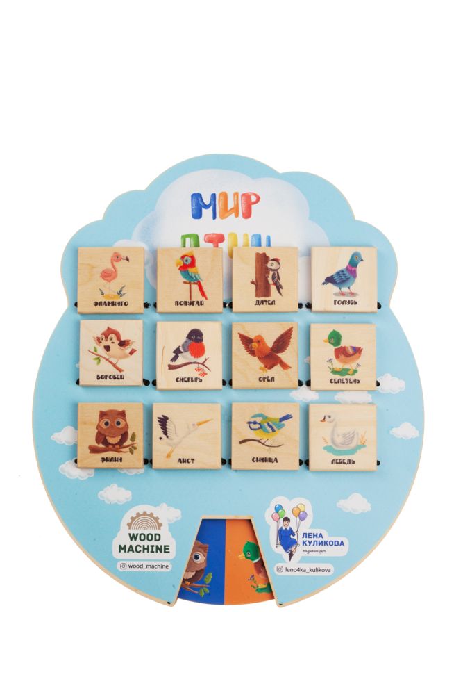 Игра «Волшебные окошки. Мир птиц» / Миниатюра WWW (1000)