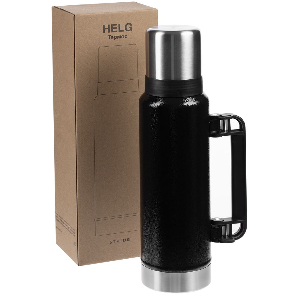 Термос Helg, черный / Миниатюра WWW (1000)