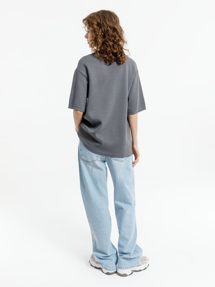 Джемпер с коротким рукавом Siluetti Volumica, серый / Миниатюра WWW (1000)